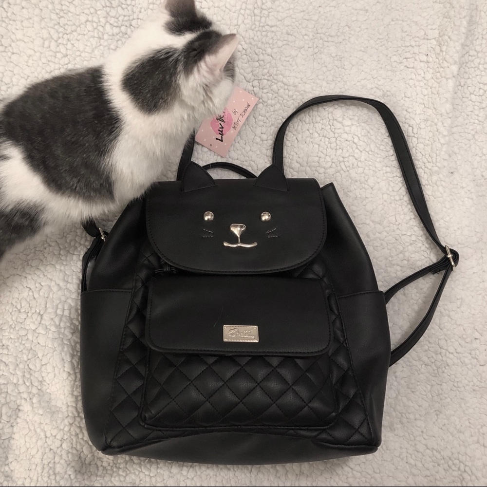 Betsy Johnson Kitty Backpack
